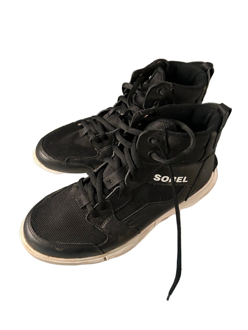 Sorel Explorer Black Boots II Sneaker Mid Size 7.5 Women’s Shoes waterproof